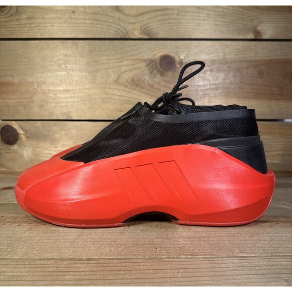 NEW Mens Size 9.5 Adidas Crazy IIInfinity Red Core Black Basketball Shoes IF4540 main image 8